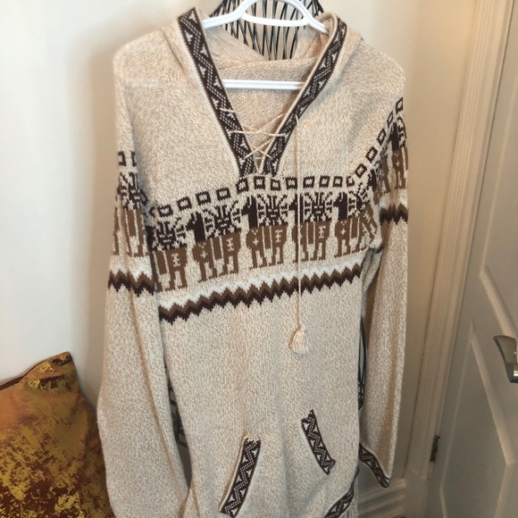 Sweaters - NWOT Baby Small Boho Alpaca Sweater